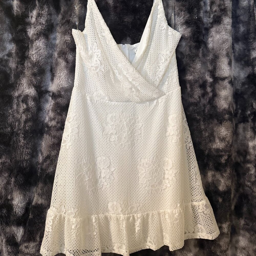 Women's Off White V-Neck XS Sundress